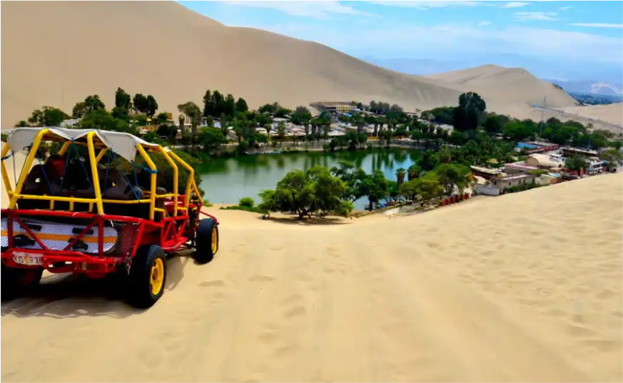 BALLESTAS ISLANDS AND HUACHINA OASIS (FULL DAY)